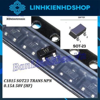 Combo 10 chiếc IC Tran mạch điện tử C1815 SOT23 TRANS NPN 0.15A 50V