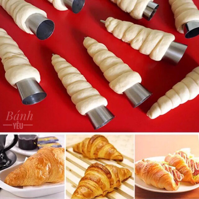 Khuôn Làm Bánh Mì Ốc Quế Lớn 12cm - KH221