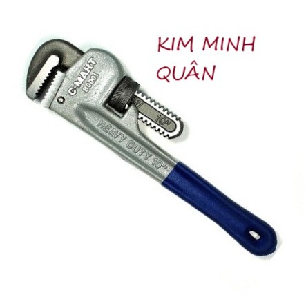 Mỏ Lết Răng Cán Bọc Nhựa 250mm/10&quot; Độ Mở 34mm B0001 CMart