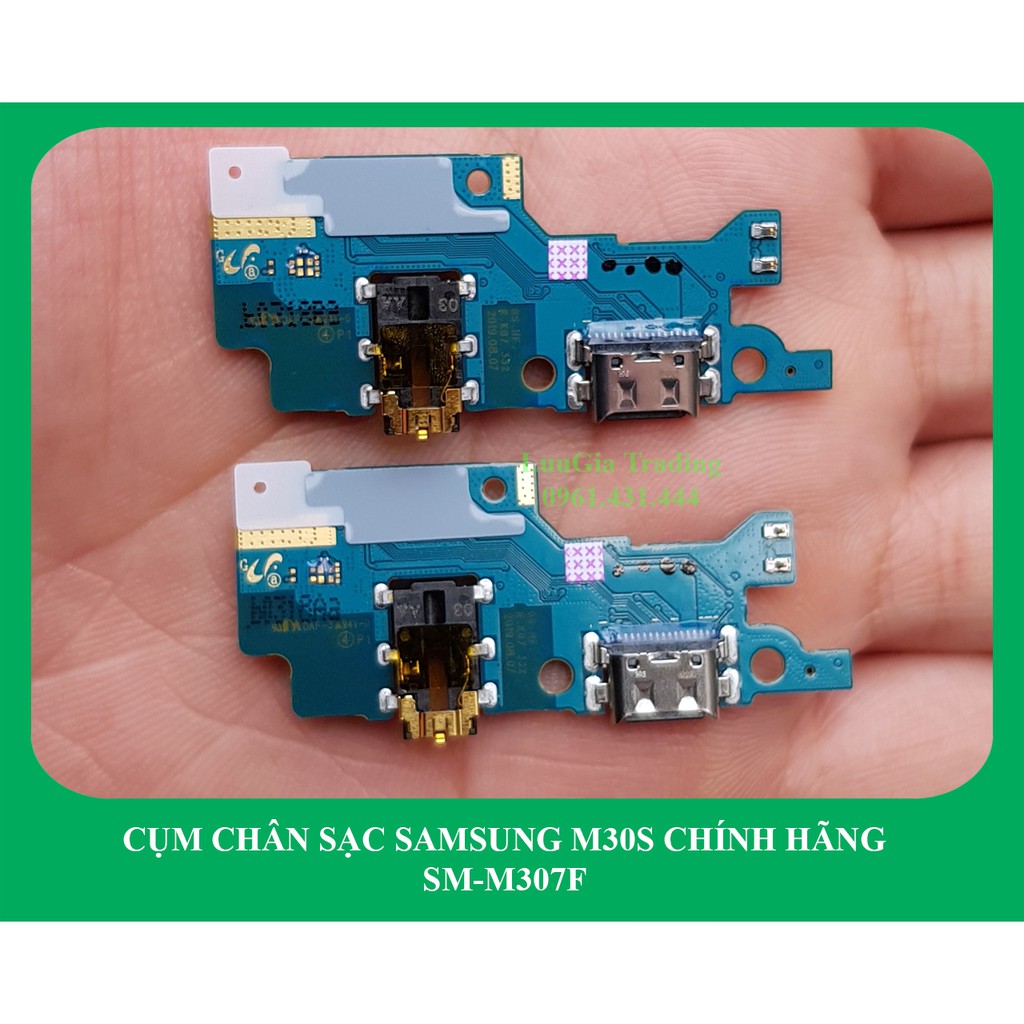 Cụm chân sạc Samsung Galaxy M30S chính hãng M307F | Cụm đuôi sạc, tai nghe, Micro Samsung M30S