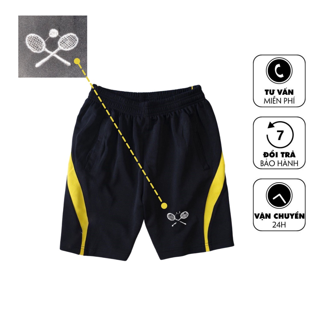 Quần đùi nam thể thao nam chất liệu đẹp mát để tập gym, đánh cầu lông mới nhất [Mã 0002]