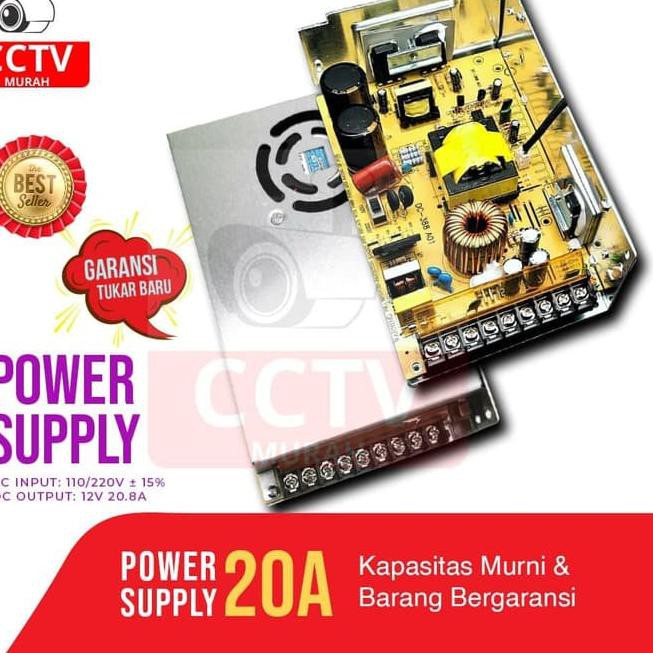 Mới Bộ Nguồn 12v / 20a + Quạt