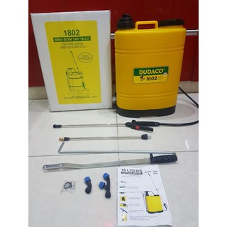 Bình xịt đeo vai 2 cần Ron Viton bơm 1 trục Dudaco B1802 (18L)