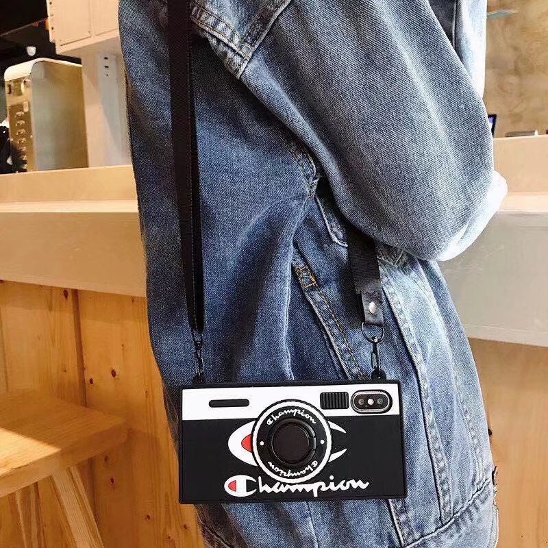 Ốp Lưng Điện Thoại Phối Hình Máy Ảnh Thời Trang Dành Cho Iphone 8 7 6 6s | BigBuy360 - bigbuy360.vn