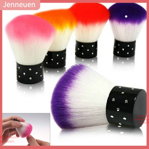 Cọ Mềm Mại Nhiều Màu Sắc Chuyên Dụng Cho Sơn Móng Tay Acrylic &amp; UV