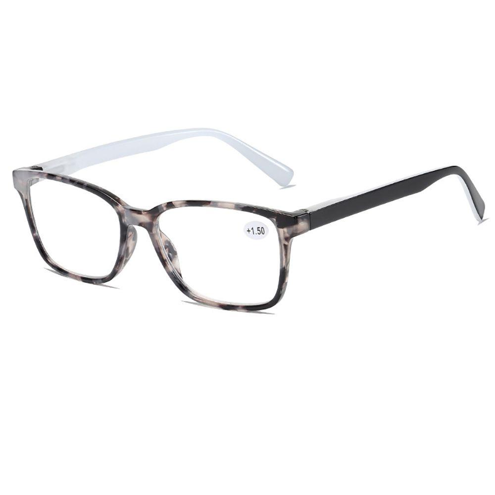 Kính Đọc Sách Chống Bức Xạ Bằng Nhựa Resin Chống Bức Xạ In Họa Tiết Da Báo Phong Cách Retro Cho Nam Và Nữ