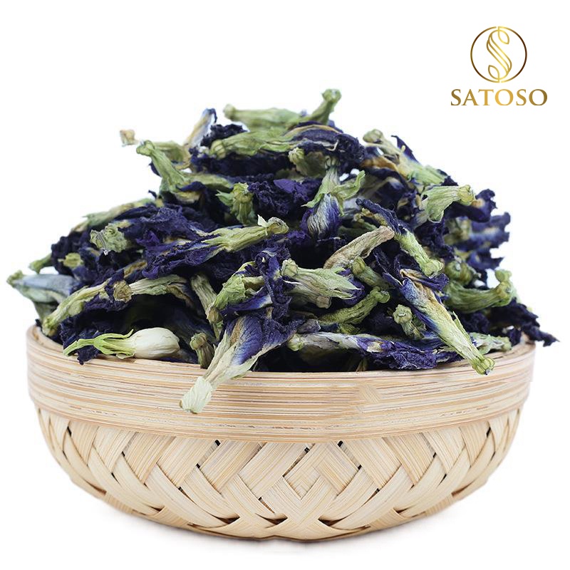 Trà hoa đậu biếc giải nhiệt mùa hè SATOSO 100g SA12