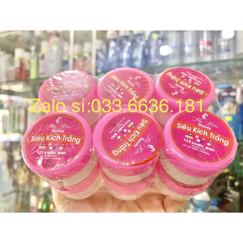 1 lố 12 hủ kem siêu kích trắng vitamin b10 hủ 30g