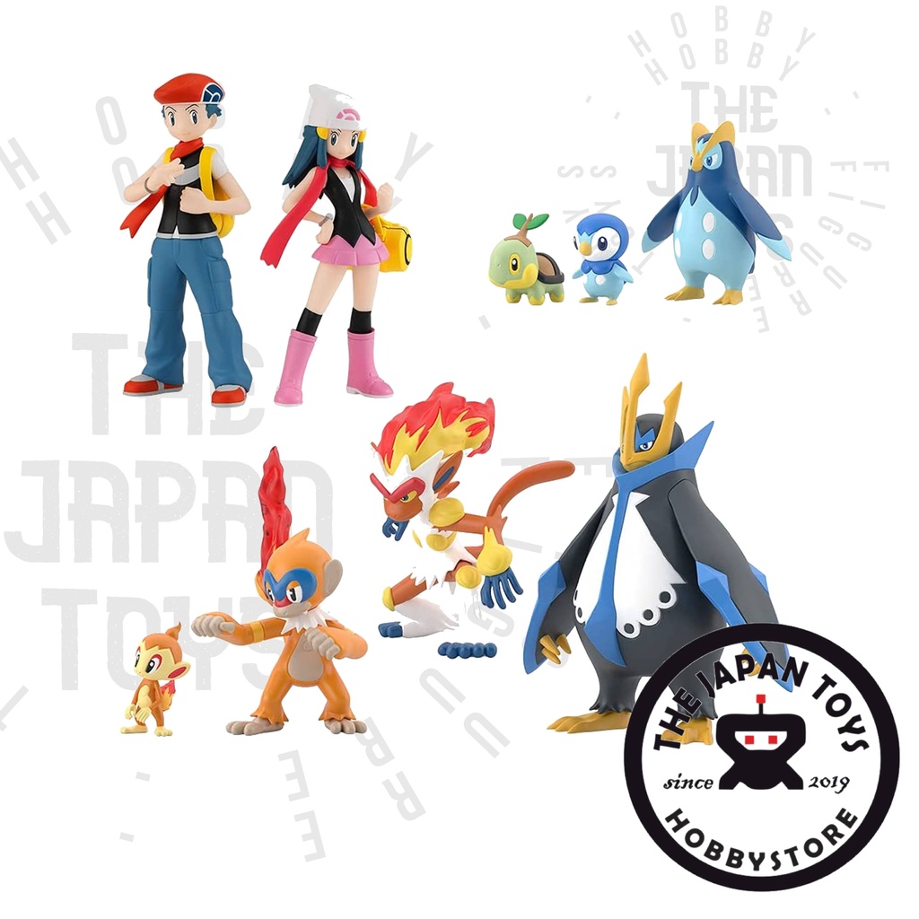 Mô hình trưng bàn Pokemon Scale World 1/20 Sinnoh Chính hãng