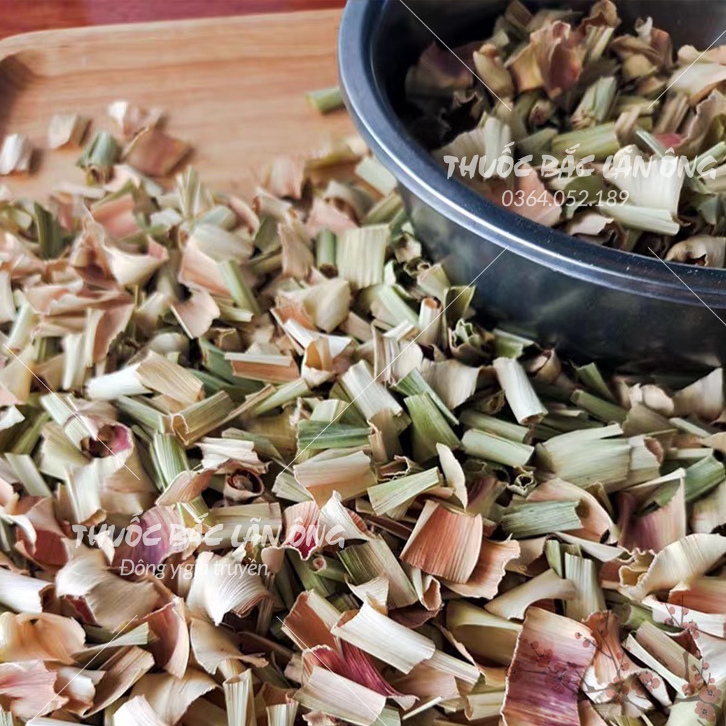 Củ sả khô 1kg (Hàng khô, thơm, dùng pha trà, xông hơi)