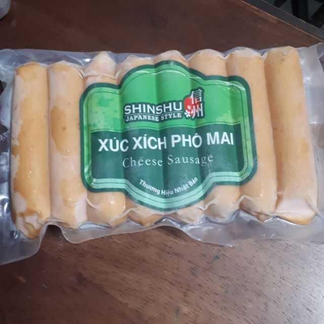 Bán lẻ ( 4 cây )Xúc xích phô mai