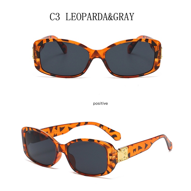 Kính mát Samjune gọng oval nhỏ phong cách retro thời trang cho nữ 2021