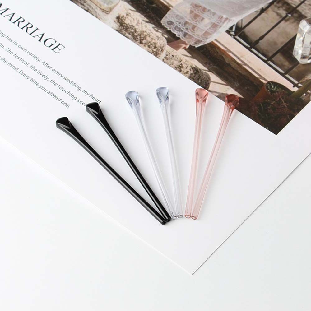 1 Cặp Vỏ Bọc Chân Mắt Kính Trong Suốt Chống Trượt Nhiều Màu Sắc