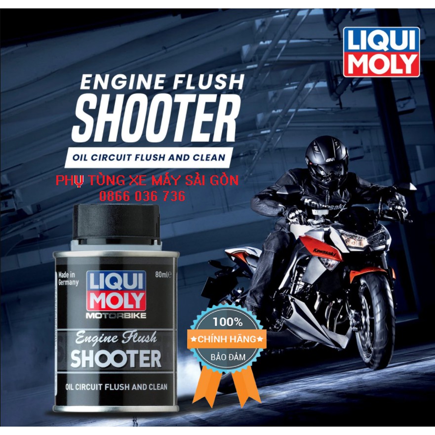 Dung dịch súc động cơ Liqui Moly Engine Flush 80ml - Nhập khẩu Đức