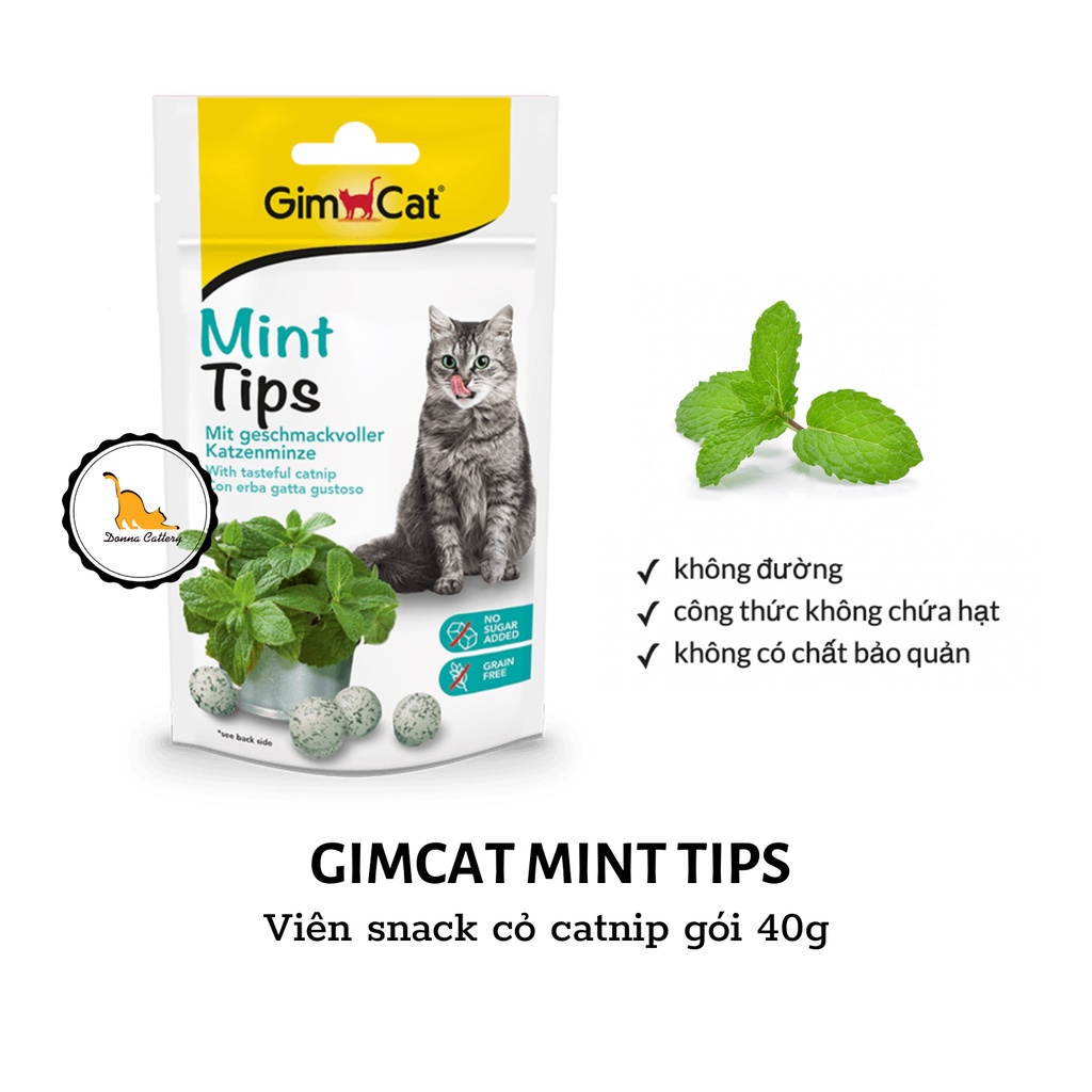 GIMCAT - VITAMIN TỔNG HỢP DÙNG HÀNG NGÀY ĐẸP DA LÔNG, TIÊU BÚI LÔNG, SNACK CHO MÈO GÓI 40g