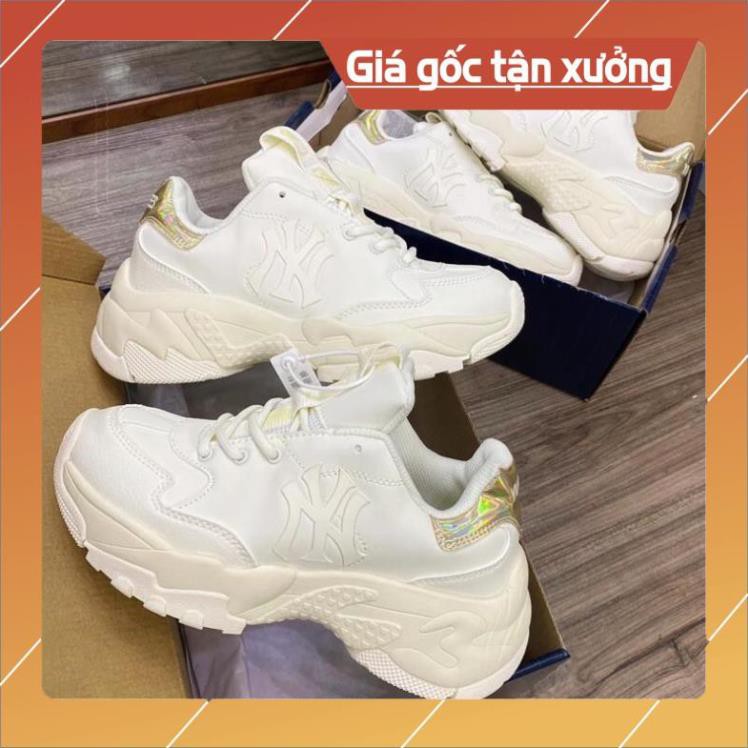 [FreeShip+ Hàng Cao Cấp] Giày thể thao Mlb gót vàng Hàng 1:1, Giày thể thao nam nữ Full phụ kiện (ảnh thật)