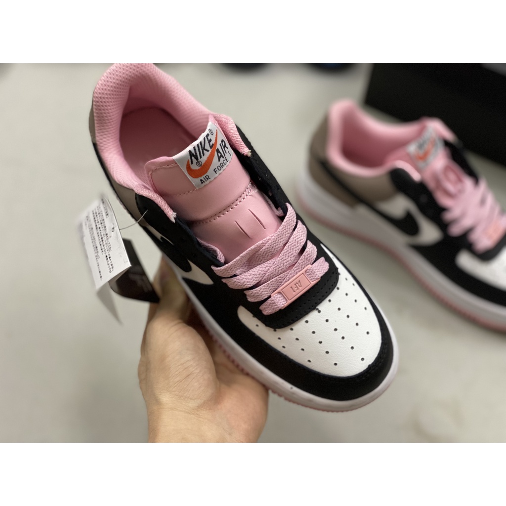 [VIDEO ẢNH THẬT- Sneakers WIN] Giày Thể Thao Af1 Hồng Đen Bản S.C- Full Phụ kiện+Box bill | BigBuy360 - bigbuy360.vn