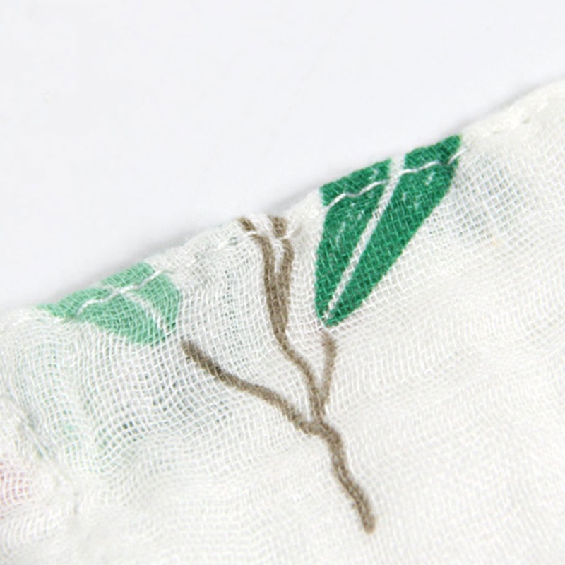 Set 3 Khăn Lau Mặt Bằng Cotton Muslin Hình Vuông In Họa Tiết Đa Dạng Cho Bé Sơ Sinh