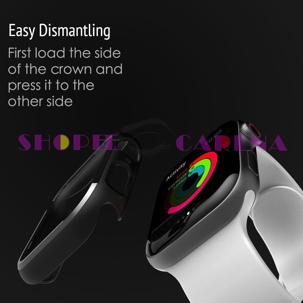 Vỏ Pc Cứng Siêu Mỏng Chống Sốc Bảo Vệ Cho Apple Watch Iwatch