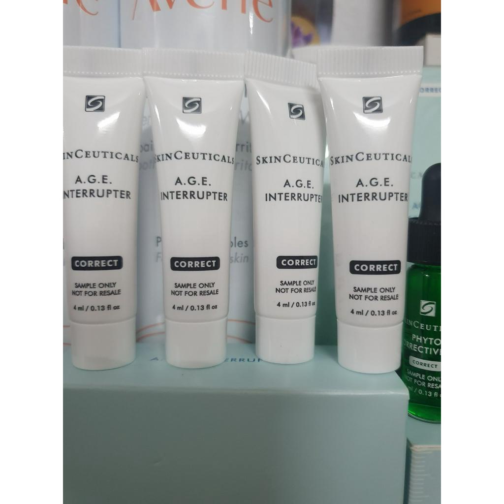 Kem dưỡng da chuyên biệt chống lão hóa SkinCeuticals AGE Interrupter bản mini 4ml