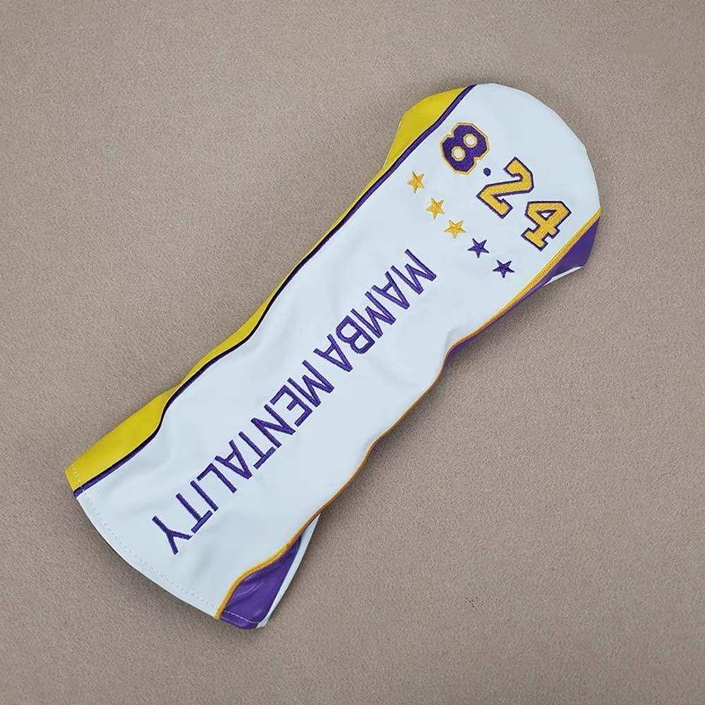 GLENES Unisex Golf Club Headcover Accessories Wood Head Covers Golf Putter Cover For Hybrid Kobe Anniversary Mallet Putter Blade Putter Golfer Equipment Golfer Gift Club Head Protector