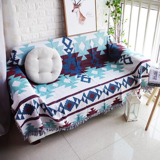 Thảm Vintage Trải Sofa Bohemian, Thảm Trải Sofa, Thảm Trải Sàn, Trải Phòng Ngủ