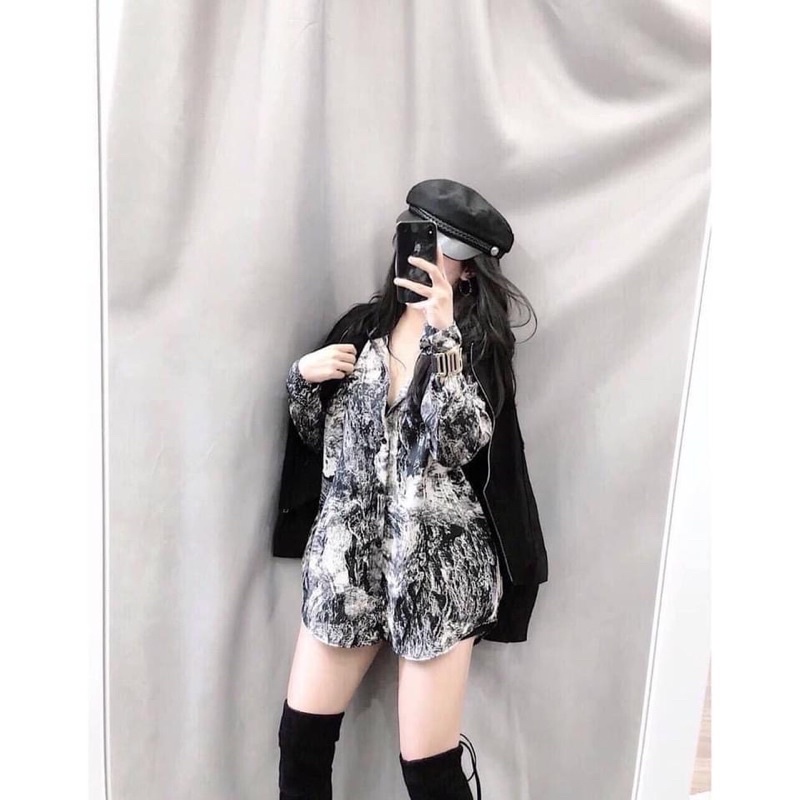 ÁO SƠMI LỤA LOANG