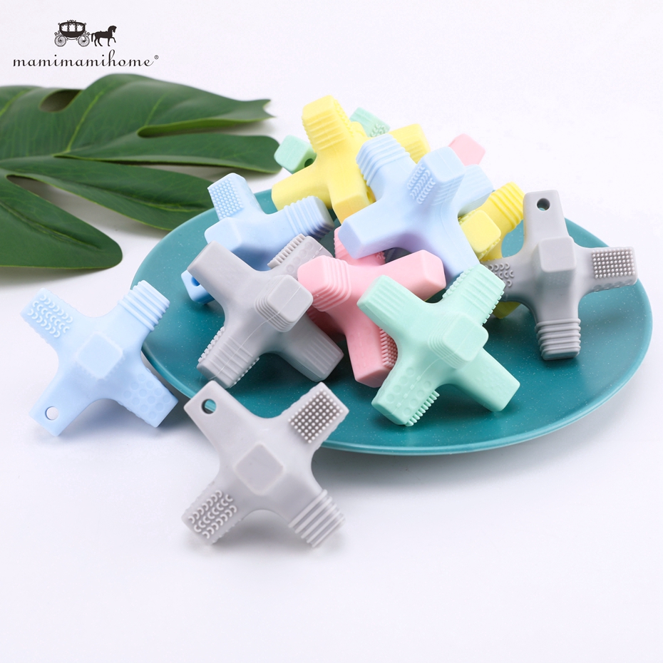 Đồ chơi gặm nướu Mamimamihome bằng silicon không độc hại cho trẻ nhỏ