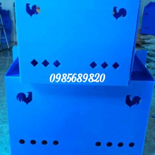 Thùng nhựa chiến kê nuôi gà