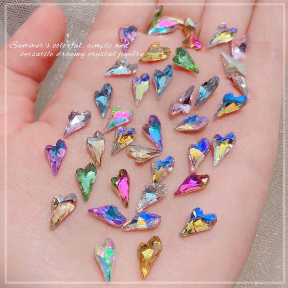 Phụ Kiện Trang Trí Móng Tay Hình Trái Tim Xinh Xắn|Phụ Kiện Trang Trí Móng Tay 3D Chuyên Dụng Cho Salon Charms