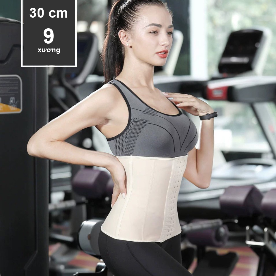 Đai nịt bụng LATEX Loại 1 Gen bụng cho phụ nữ sau sinh, người béo và tập thể thao Havana FPG02