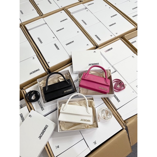 #188 Túi xách nữ Jacquems dáng ngang Fullbox