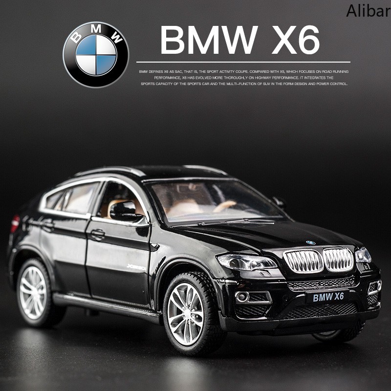 Mô Hình Xe Hơi Bmw X6 Có Đèn Và Âm Thanh Độc Đáo Sống Động