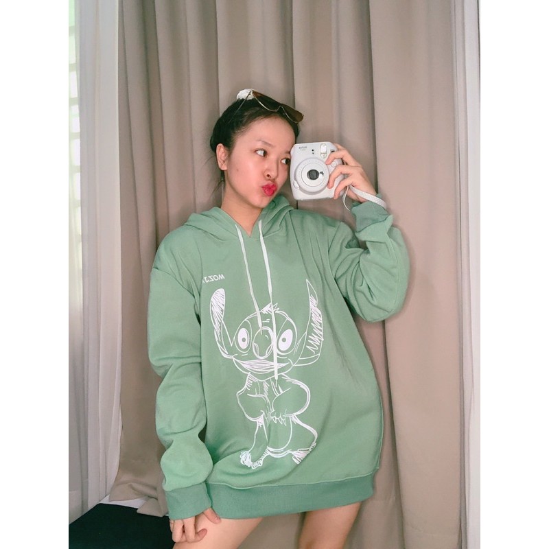 Áo hoodie unisex form rộng Nỉ hoạt hình Mozjabf nam nữ ullzang WIND | BigBuy360 - bigbuy360.vn