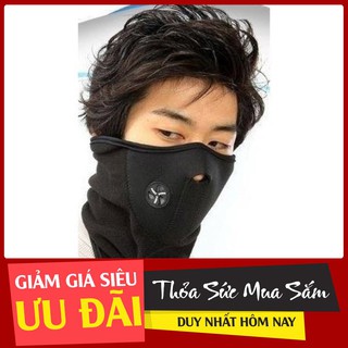 BÁN SỈ -  Khẩu trang NINJA điều hòa Hàn Quốc - khăn đa năng