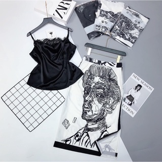 Set bộ hai dây in hoạ tiết