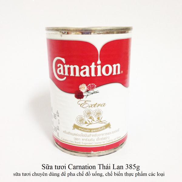Kem sữa lỏng Thái Lan Carnation Lon 385gr
