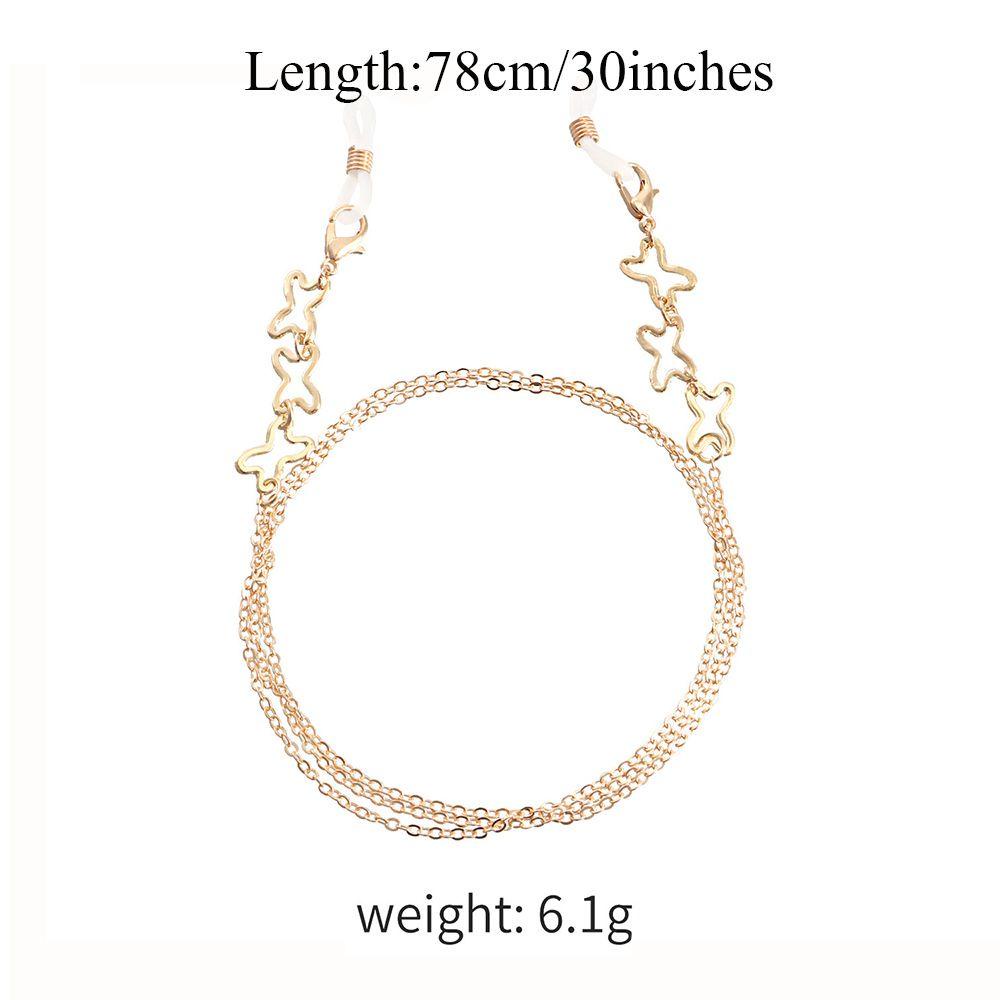 ESPO Dây Đeo Mắt Kính Chống Thất Lạc Bằng Kim Loại Thời Trang