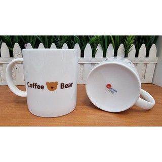 Ly Cốc Sứ Cao Cấp Uống Trà Cà Phê Coffee Bear