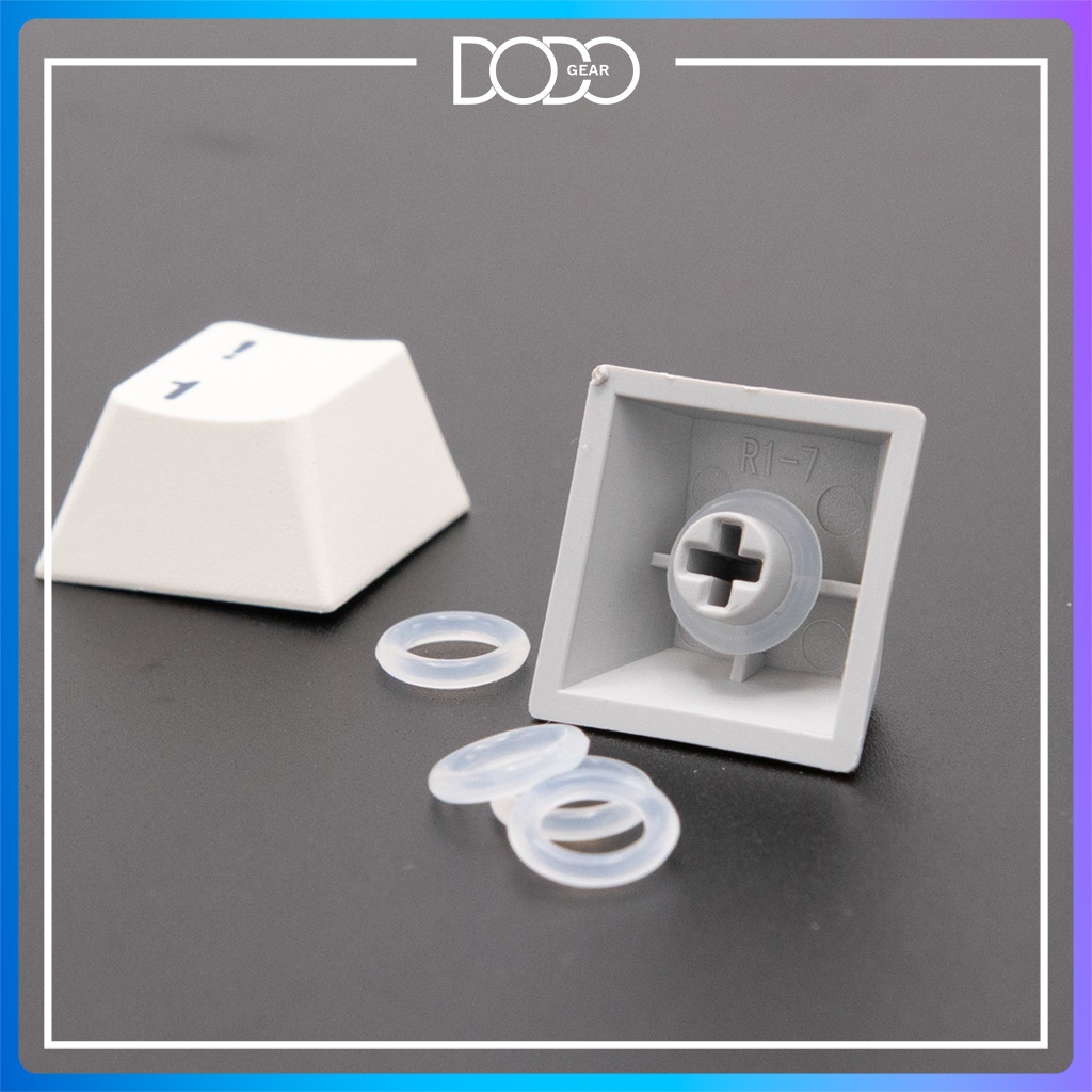 10 Vòng Oring giảm ồn bàn phím cơ, vòng đệm cao su keycap oring dày 1.5mm DoDo Gear