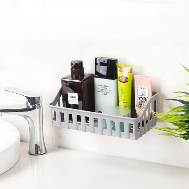 Kệ để đồ dán tường dùng cho nhà tắm, nhà bếp