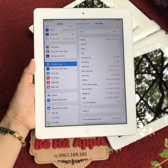 Máy Tính Bảng IPAD 3 - 16GB (Wifi + 4G) (Likenew 99%) (BH 6 Tháng) Chính Hãng | BigBuy360 - bigbuy360.vn