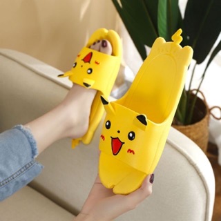 Sẵn hàng Dép pikachu hót hít cho mẹ và bé