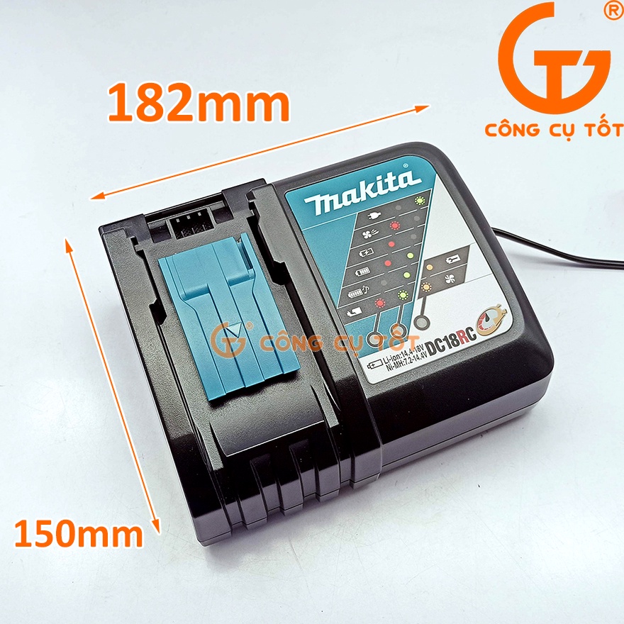 Đế sạc pin Li-ion 14.4-18V, Ni-MH 7.2-14.4V Makita