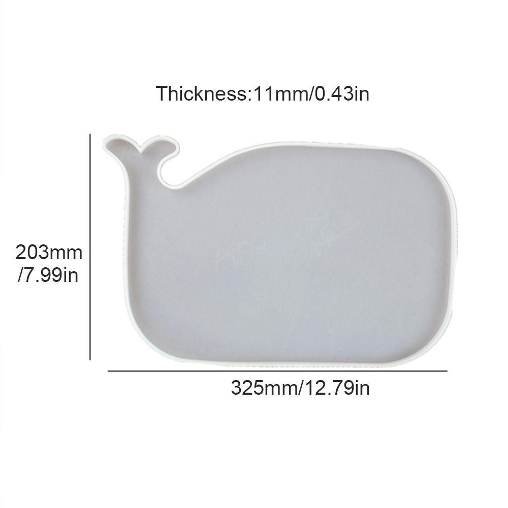Khuôn Làm Trang Sức Hình Cá Voi Bằng Nhựa Resin DIY