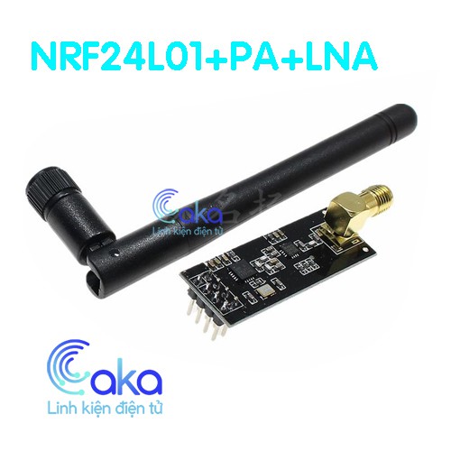 Mạch thu phát RF NRF24L01 + PA LNA 2.4Ghz Anten rời