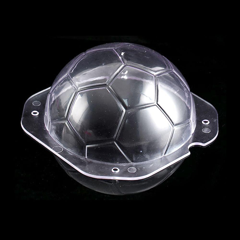 GOGOUP Khuôn Làm Bánh / Kẹo / Xà Phòng Hình Quả Bóng Đá Bằng Chất Liệu PP