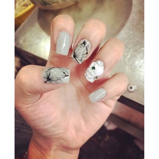 Gel nhện vinymay màu đen
