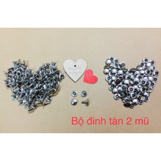 Bộ đinh tán cho gáy bìa còng kim loại