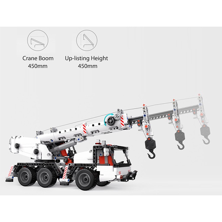 Bộ Xếp Hình Lắp Ráp Xe Cần Cẩu DIY Xiaomi Mitu +720 mảnh ghép